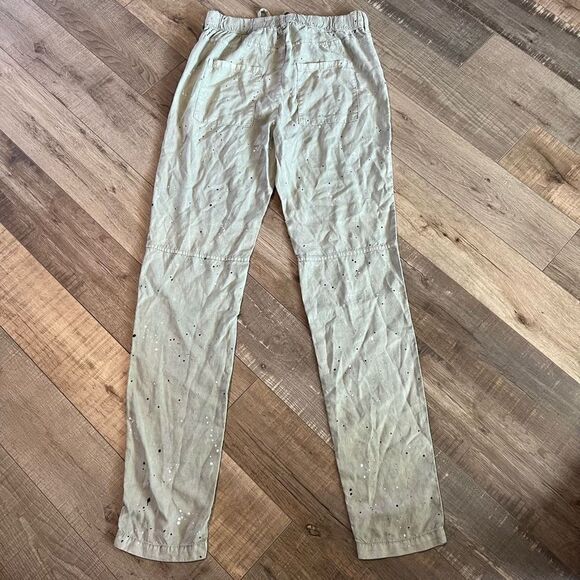 Cloth and Stone Paint Splatter high rise pants size s - Picture 2 of 9